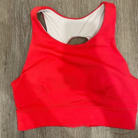 Zella Bright Orange Sports Bra - Picture 1 of 4